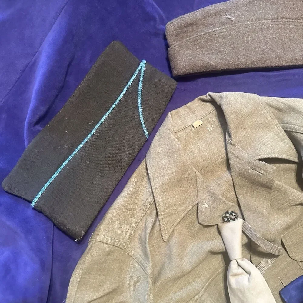 WWII Korea 88th Blue Devils Scarwaf Uniform & Identity WW2 ID Cards Life Story - Picture 4 of 16